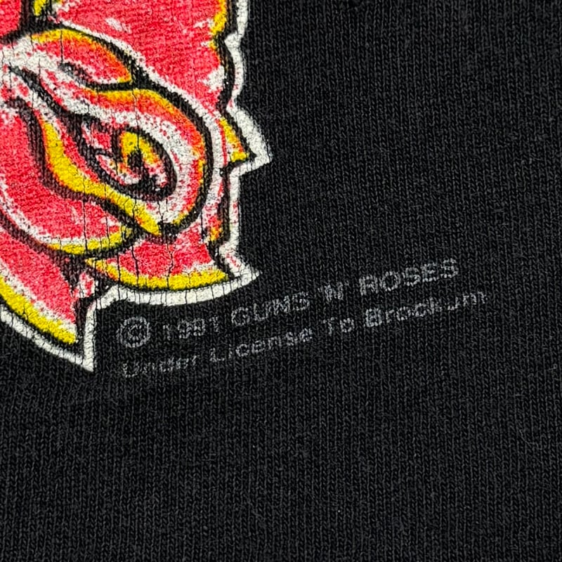 GUNS N' ROSES CROSS SKULL USE YOUR ILLUSION TOU
