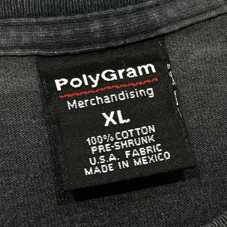WU-TANG CLAN WU-TANG FOREVER SQUARE MEMBER TEE POLYGRAM XL 1401