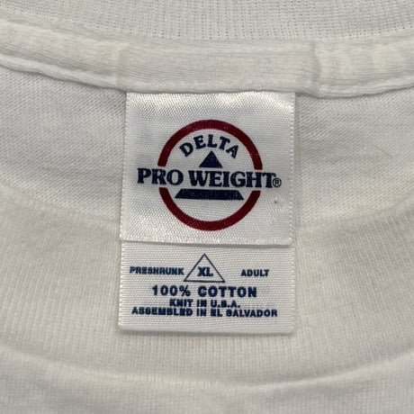 BIOHAZARD 2002 BOX LOGO BIOLOGICAL HAZARD WHITE DELTA XL 0424