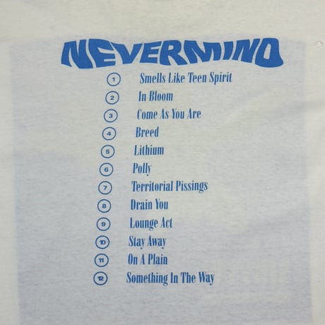 NIRVANA NEVERMIND WILD OATS LARGE 8947