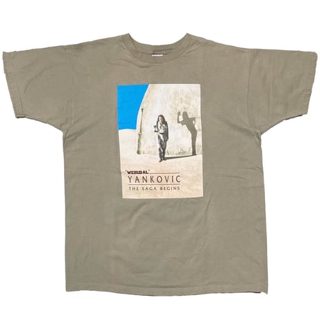 YANKOVIC GALACTIC TOUR star wars parody TAN FRUIT OF THE LOOM XL 7878