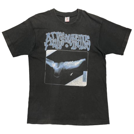 ALICE IN CHAINS 1992 BROKEN FOOT X-RAY FRUIT OF THE LOOM LARGE 2195