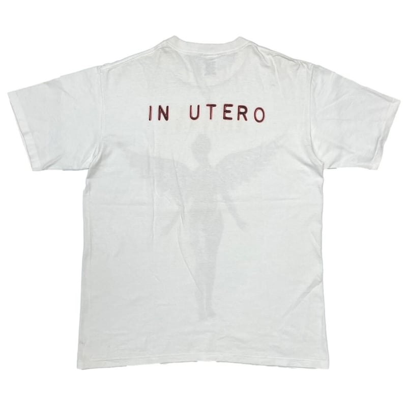 NIRVANA IN UTERO WHITE WILD OATS XL 9949 | grea