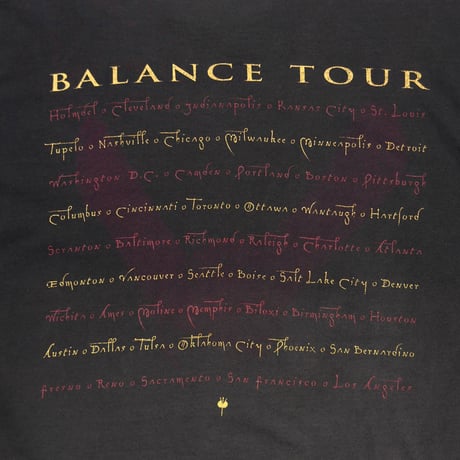 VAN HALEN BALANCE TOUR FRUIT OF THE LOOM LARGE 9573