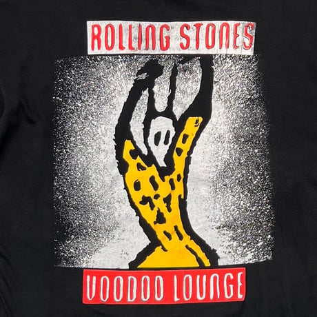 THE ROLLING STONES VOODOO LOUNGE BACK SPIKE TONGUE BOOTLEG HANES XL 5136