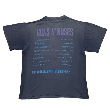 GUNS N' ROSES USE YOUR ILLUSION TOUR BROCKUM LARGE 8454