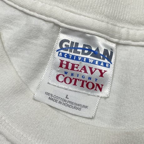 KANYE WEST LATE REGISTRATION  WHITE  GILDAN HEAVY COTTON LARGE 2815