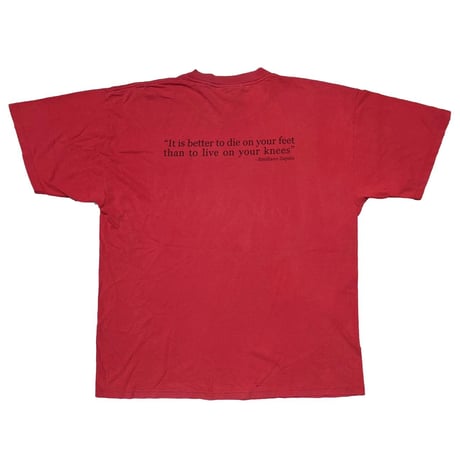 RAGE AGAINST THE MACHINE EMILIANO ZEPATA RED FITS XL 9925