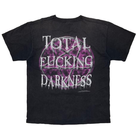 CRADLE OF FILTH TOTAL FUCKING DARKNESS FRUIT OF THE LOOM LARGE 8555