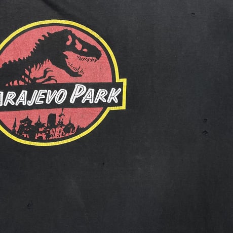 SARAJEVO PARK ANTI-WAR GRAPHIC DESIGN TEE XXL 3514