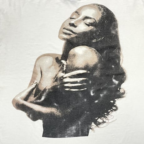 SADE LOVE DELUXE WORLD TOUR 1993 WHITE LS GINAT BY TEEJAYS XL 5831