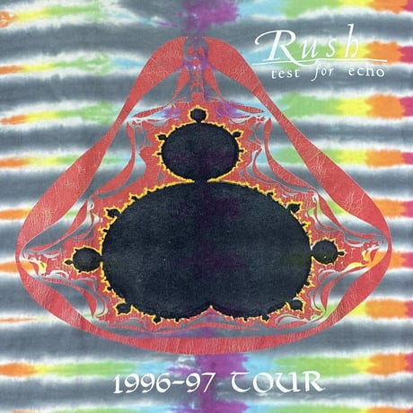 RUSH TEST FOR ECHO 1997 TIE DYE TEE FIT LIKE LARGE 7906