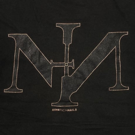 NINE INCH NAILS SIN LOGO BLACK FRUIT OF THE LOOM XL 6973