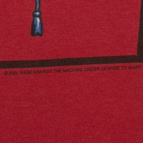 RAGE AGAINST THE MACHINE 2000 EMILIANO ZAPATA RED GIANT FITS XL 6235