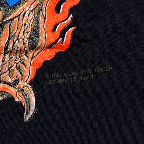 MEGADETH YOUTHANASIA WORLD TOUR 1995 EURO LARGE 2960