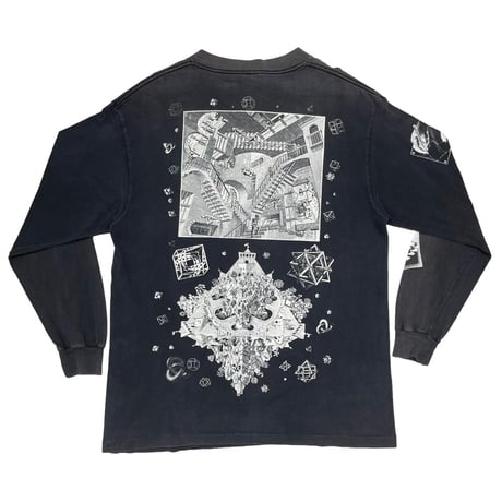 M.C. ESCHER MULTI ART LS BLACK ANDAZIA LARGE 5678