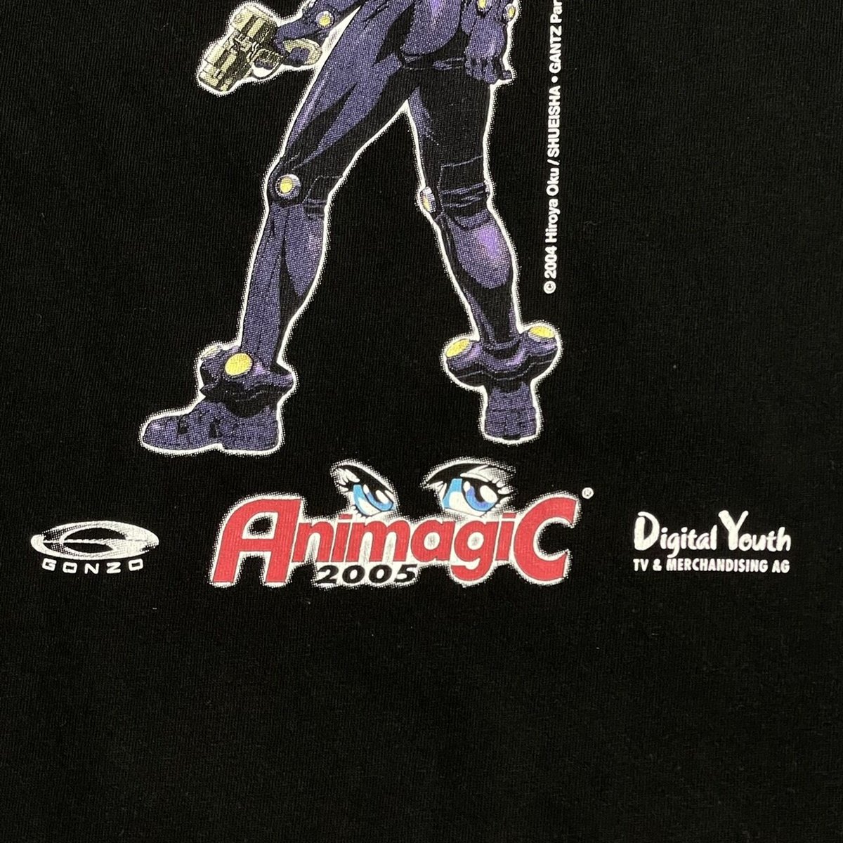 GANTZ 2005 ANIMAGIC DOUBLE SIDE B&C TAG XL 7154 GANTZ 2005 ANIMAGIC DOUBLE SIDE B&C TAG XL 7154