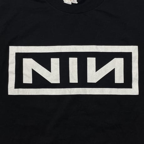NINE INCH NAILS NORTH AMERICAN TOUR WITH SOUNDGARDEN BOX LOGO ALSTYLE LARGE 0633