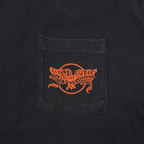OLD & VINTAGE TASTY LEATHERS EAGLE FLAME LS BELTON XL 8145