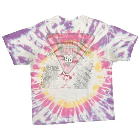 PEARL JAM YIELD '98 TOUR TIE DYE DELTA XL 1748