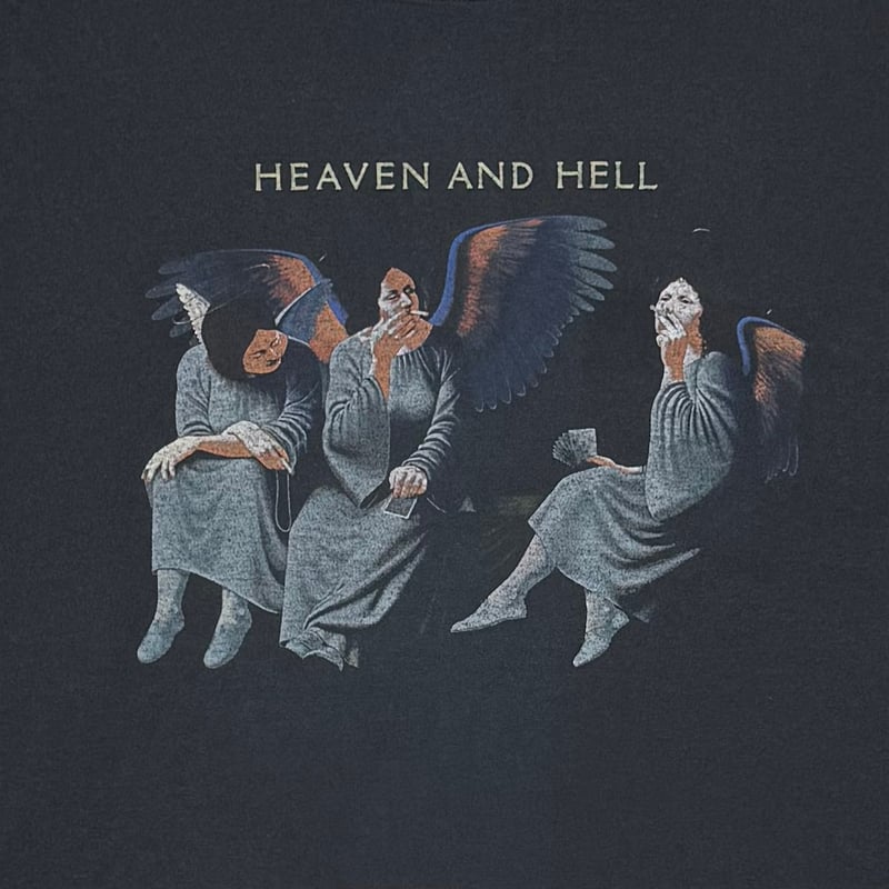 BLACK SABBATH HEAVEN AND HELL Y2K HANES XL 6905