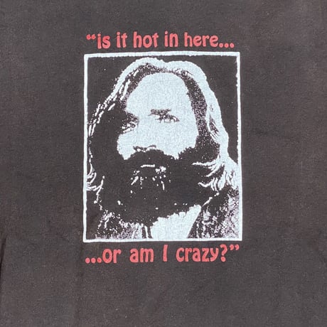 CHARLES MANSON TEE FIT LIKE LARGE 5230