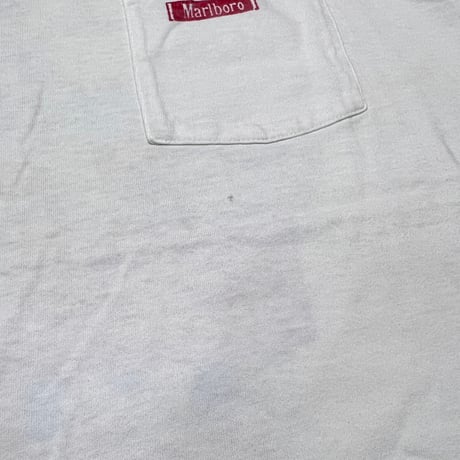 Marlboro CACTUS RODEO COUNTRY STORE POCKET WHITE FRUIT OF THE LOOM XL 6629