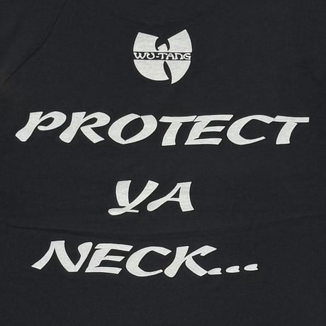 WU-TANG CLAN PROTECT YA NECK WHITE PRINT UNITED SPORT XL 1356