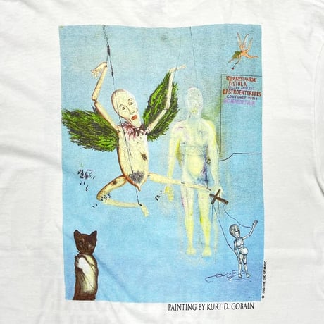 NIRVANA KURT COBAIN MEMORIAL ADULT TULTEX XL 8454