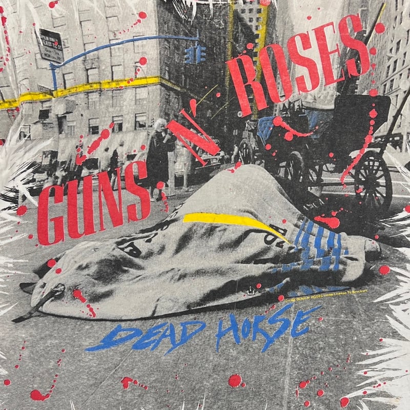 GUNS N' ROSES 1992 DEAD HORSE OVP WHITE BROCKUM