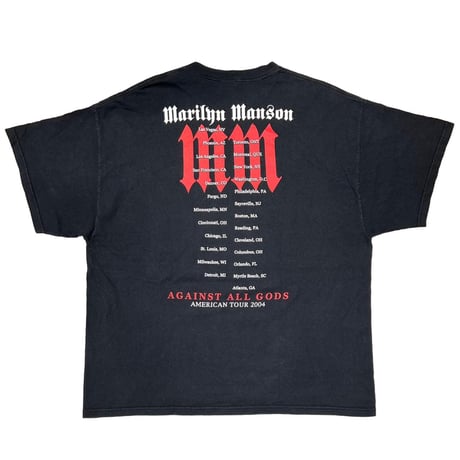 MARILYN MANSON 2004 AGAINST ALL GODS DELTA XXL 1929