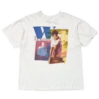 WHITNEY HOUSTON I WILL ALWAYS LOVE YOU WHITE HANES XL 0211