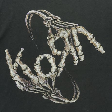 KORN TOUR 2004 BONE HAND SIGN DELTA LARGE 6900