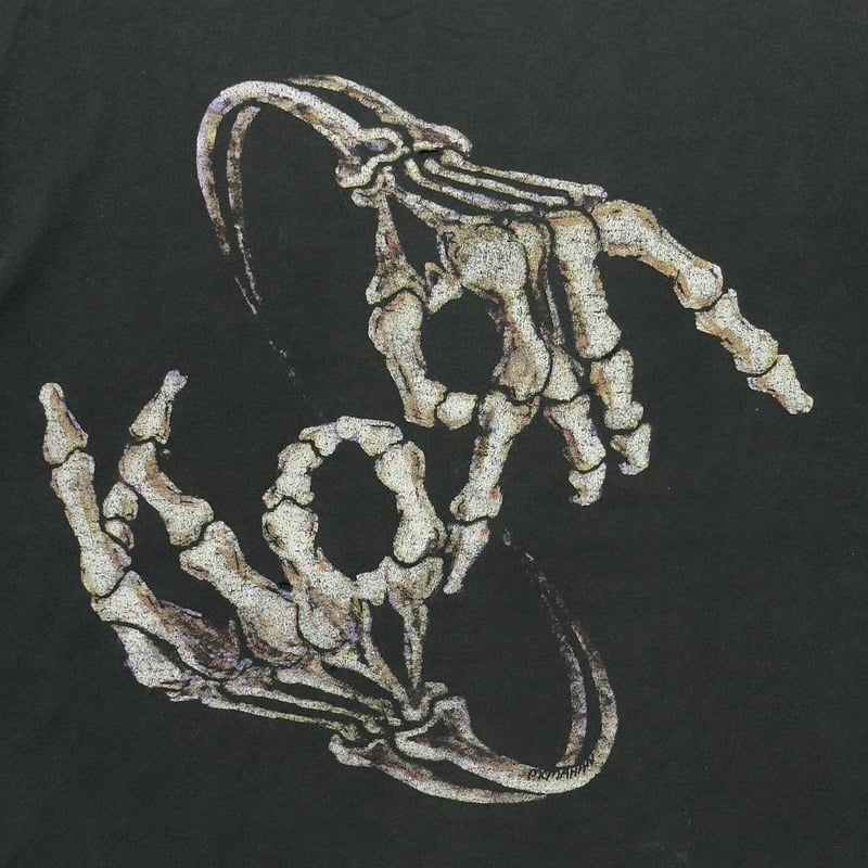 KORN TOUR 2004 BONE HAND SIGN DELTA LARGE 6900