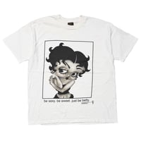 BETTY BOOP 1997 BE SEXY BE SWEET JUST BE BETTY CK PARODY WHITE CHANGES XL 3989