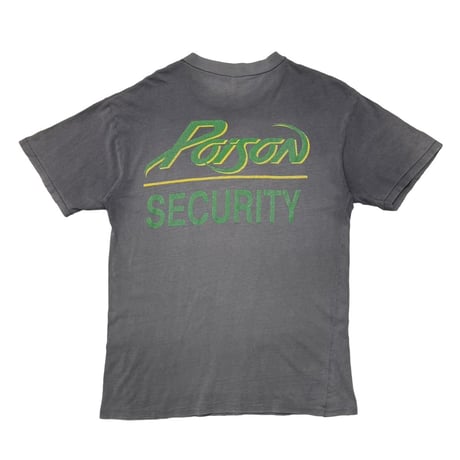 POISON SECURITY 1989 FADED FITS LARGE 0686
