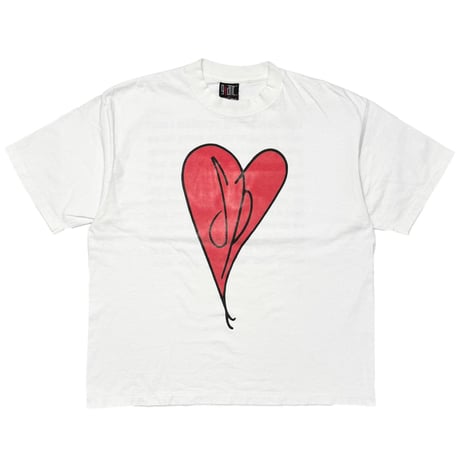 THE SMASHING PUMPKINS SP RED HEART WHITE GIANT BY TEEJAYS XL 5545