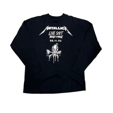 METALLICA DIE BOX LS TEE SCREEN STARS XL 1302