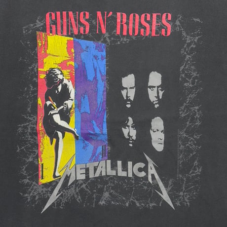 GUNS N' ROSES x METALLICA 1992 TOUR BROCKUM XL 5383
