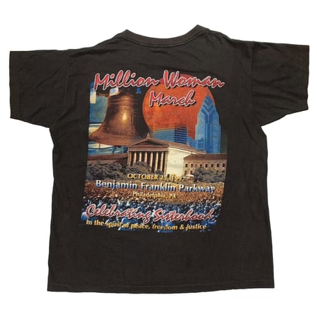 MILLION WOMAN MARCH OCTOBER 25,1997 RAP TEE FITS XL 9591