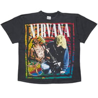 NIRVANA IN UTERO BACK MEMBER BOOTLEG EURO LARGE 9085