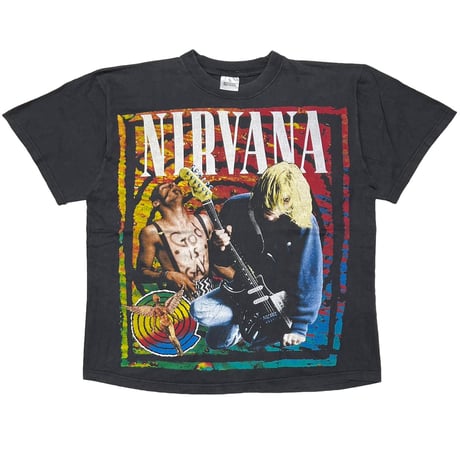 NIRVANA IN UTERO BACK MEMBER BOOTLEG EURO LARGE 9085