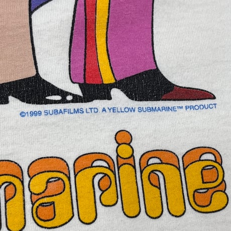 BEATLES 1999 YELLOW SUBMARINE WHITE ALL SPORT XL 5189