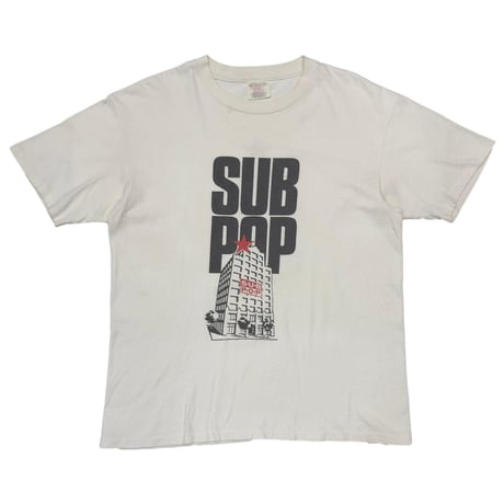 SUB POP STILL THE MOST INDIE TEE WHITE ONEITA LARGE 8979