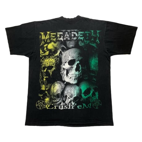 MEGADETH BOOTLEG CRUSH 'EM FITS XL 9686