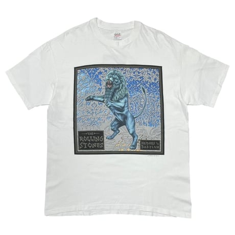 ROLLING STONES 1997 BRIDGES TO BABYLON WHITE anvil XL 8104