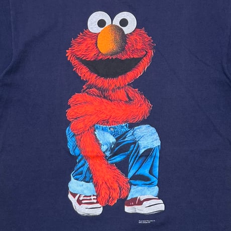 SESAME STREET ELMO JEANS NAVY CHANGES LARGE 3575
