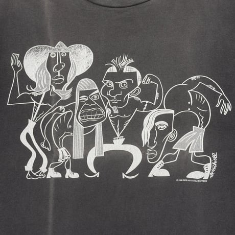 RED HOT CHILI PEPPERS 1990 PICASSO giant BY TEE JAYS XL 9410