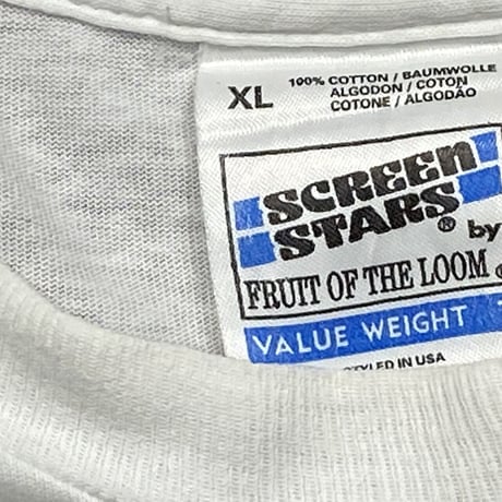 THE SIMPSONS JUST DONUT. TEE 1996 WHITE XL 130KF6842