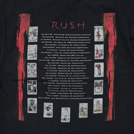 RUSH 2002 VAPOR TRAILS TOUR LARGE 5526